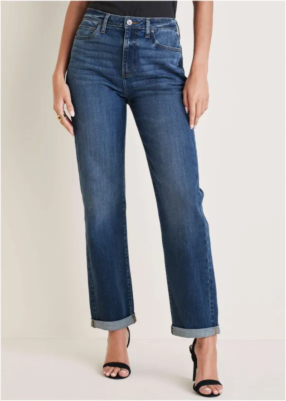 New relaxed fit jeans  - Medium Wash sold by VENUS