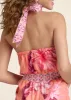 Strawberry Floral Jumpsuit - Pink Multi sold by VENUS