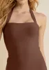 Halter Bandage Dress  - Brown sold by VENUS