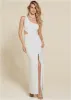 One-Shoulder Cutout Gown - Off White sold by VENUS