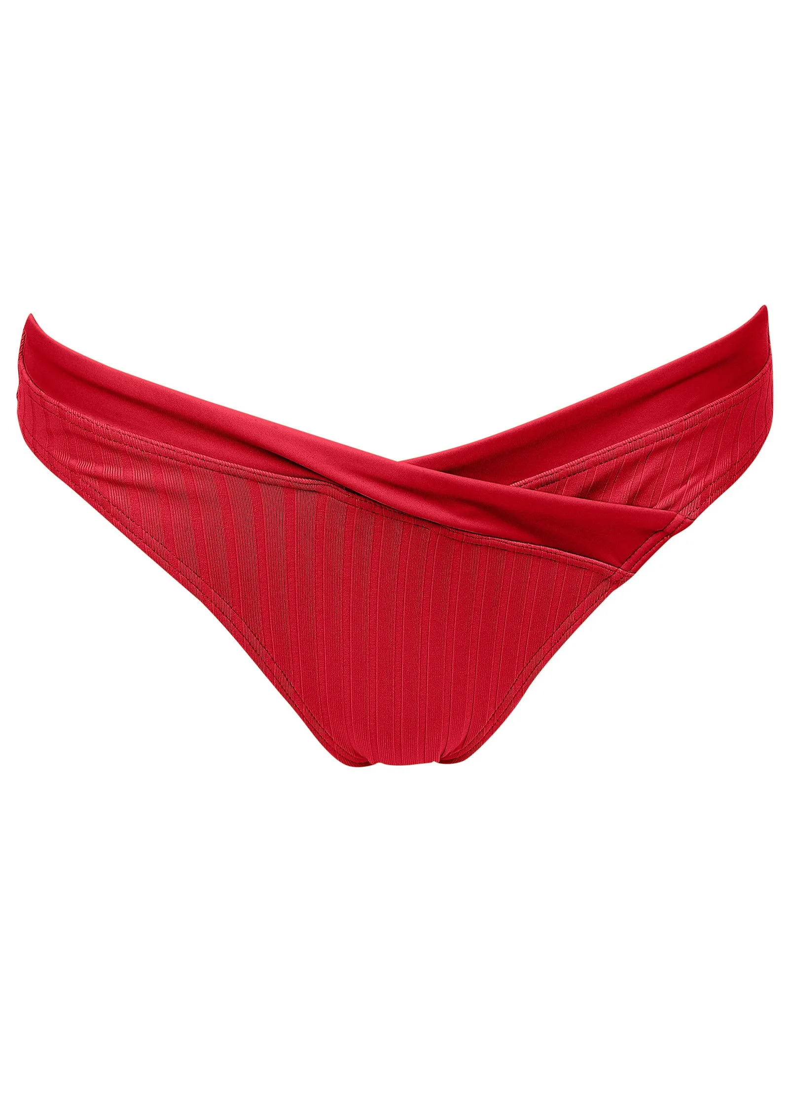 Superrib V-Front Bottom - Red sold by VENUS product image thumbnail 4