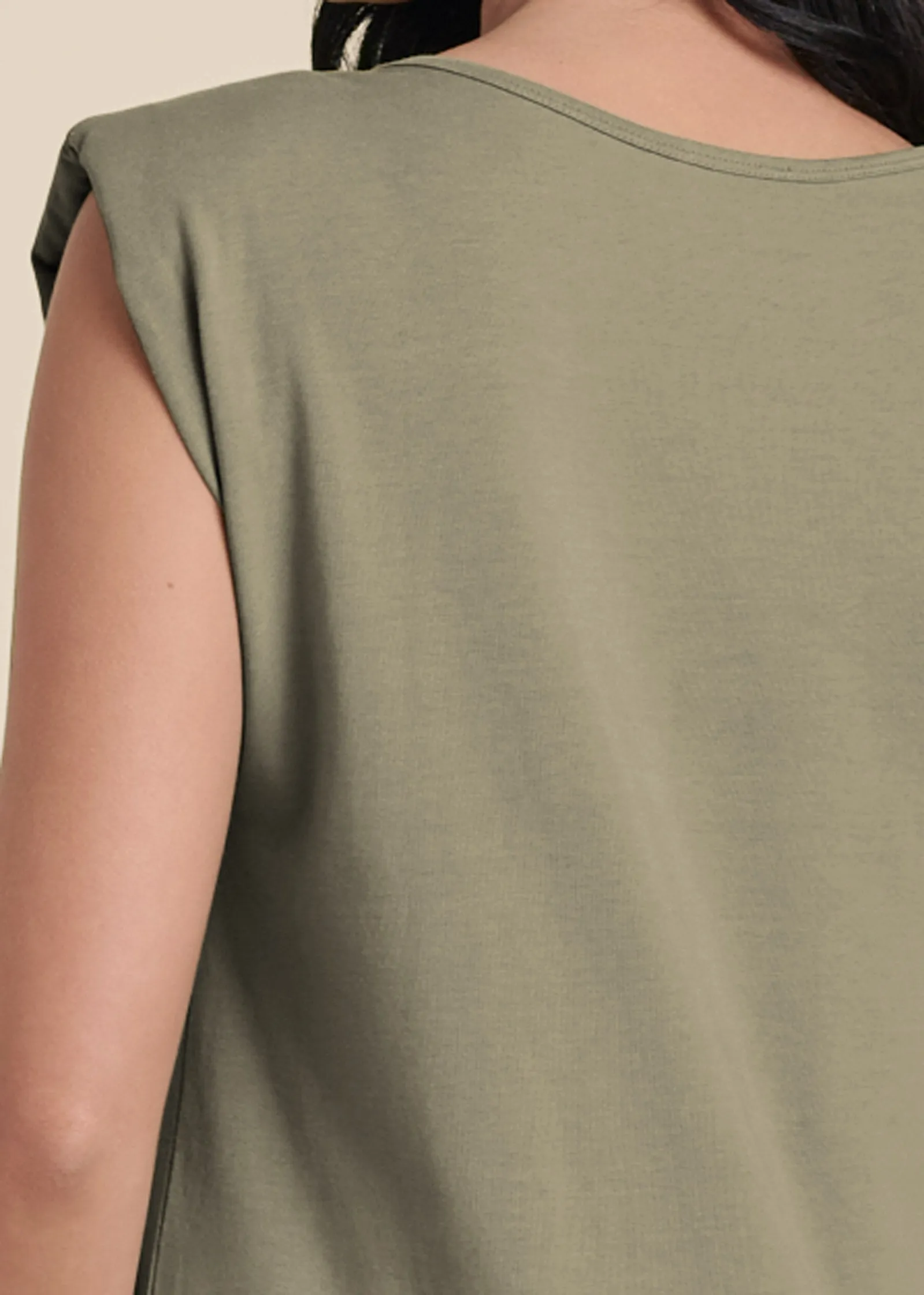 Easy Shift Dress - Olive sold by VENUS product image thumbnail 5