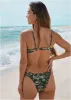 Malibu High Leg Scoop - Starry Camo sold by VENUS