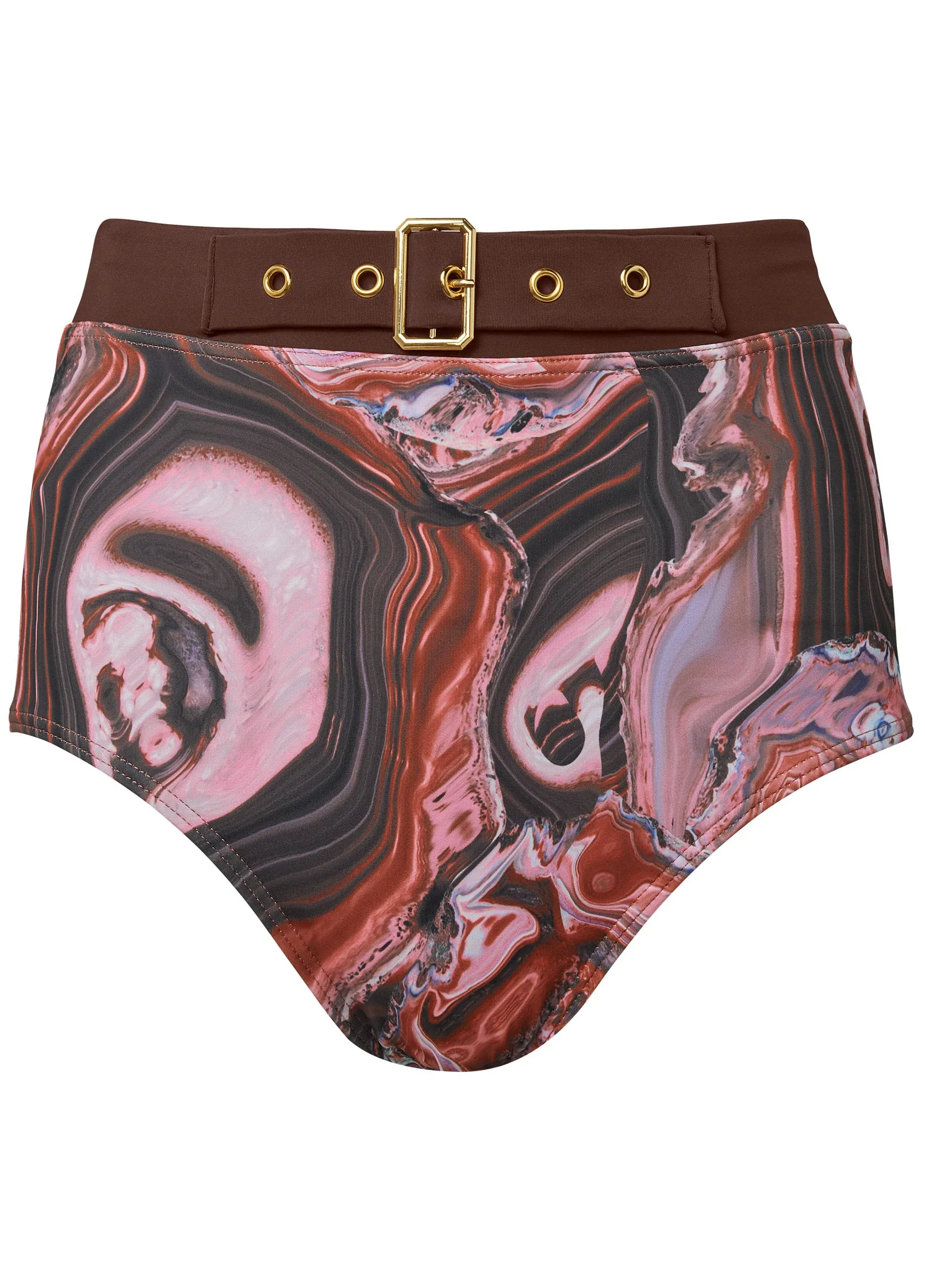 Jet Set High-Waist Bottom - Vivid Geode sold by VENUS product image thumbnail 5