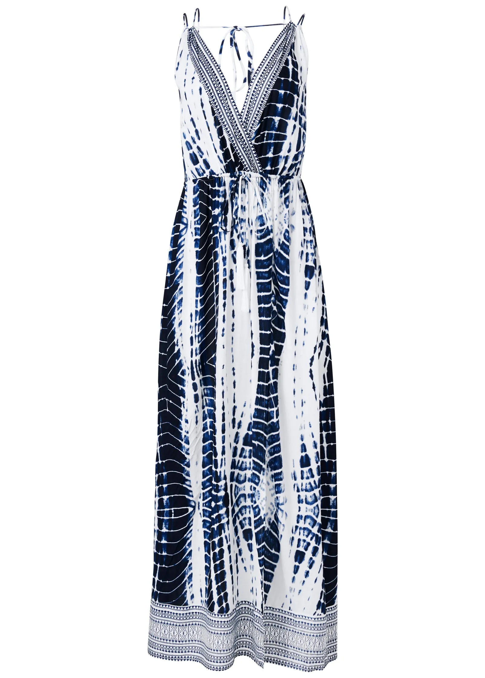 Maxi Cover-Up Dress - Blue Tie Dye sold by VENUS product image thumbnail 5