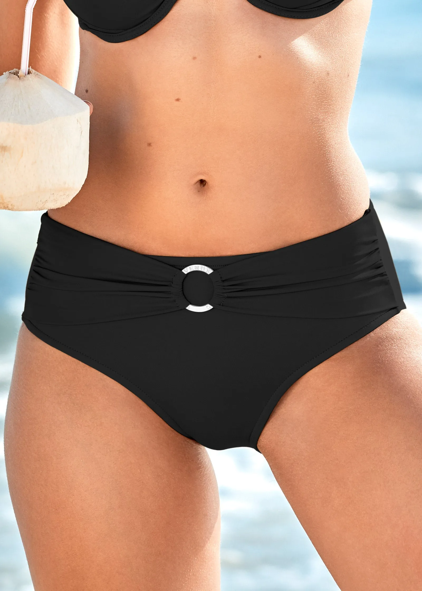 Sally Mid-Rise Bottom - Black Beauty sold by VENUS product image thumbnail 3