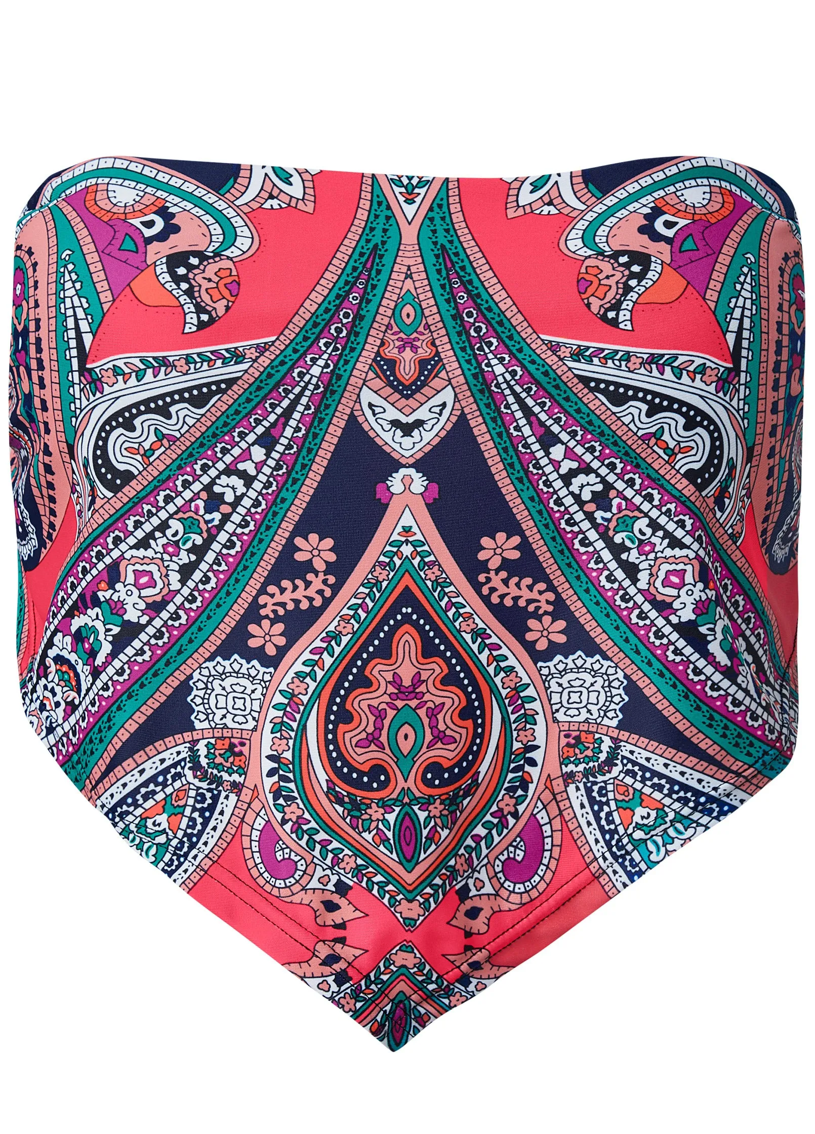 Bandeau Hanky Hem Crop Top - Adorn Me sold by VENUS product image thumbnail 5