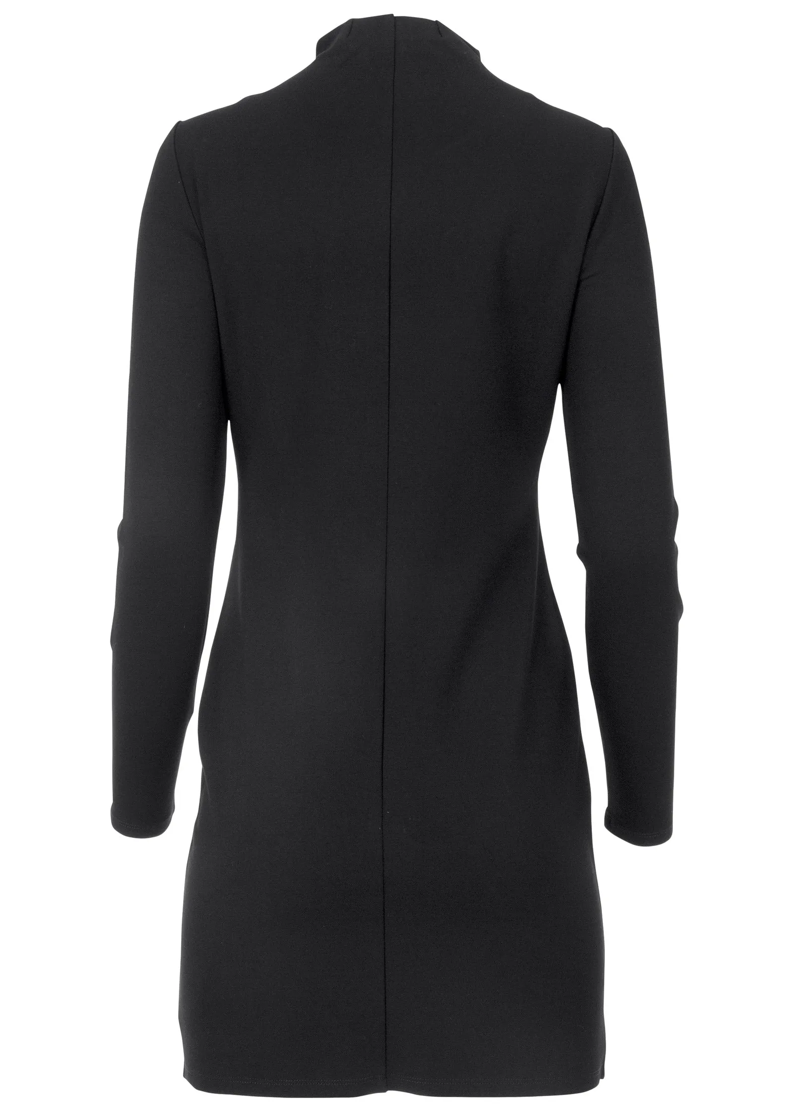 Ponte Quarter Zip Dress - Black sold by VENUS product image thumbnail 4