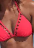 Triangle Ring Bikini Top - Sweet Red sold by VENUS