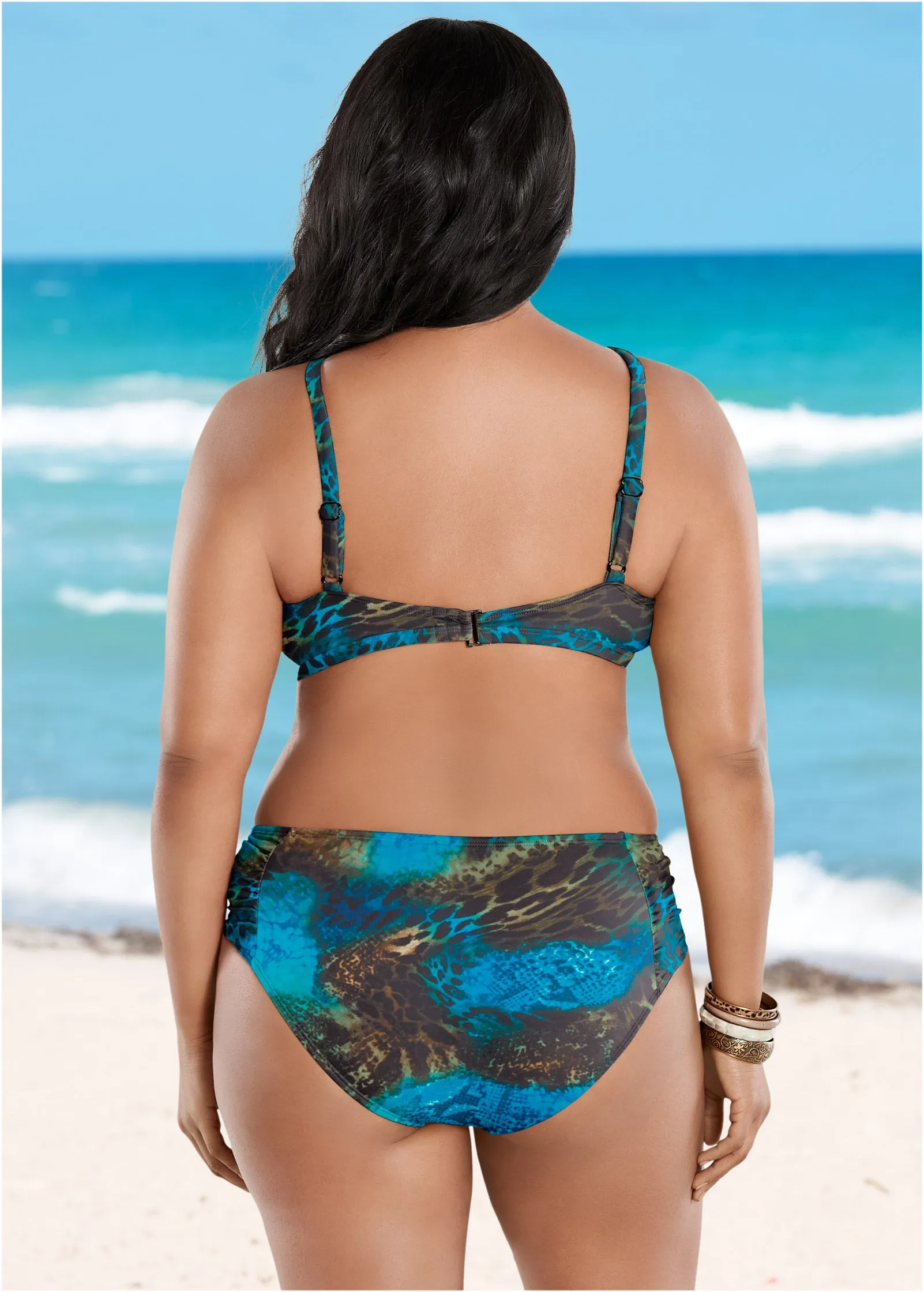 Keyhole High Neck Top - Mystique sold by VENUS product image thumbnail 2