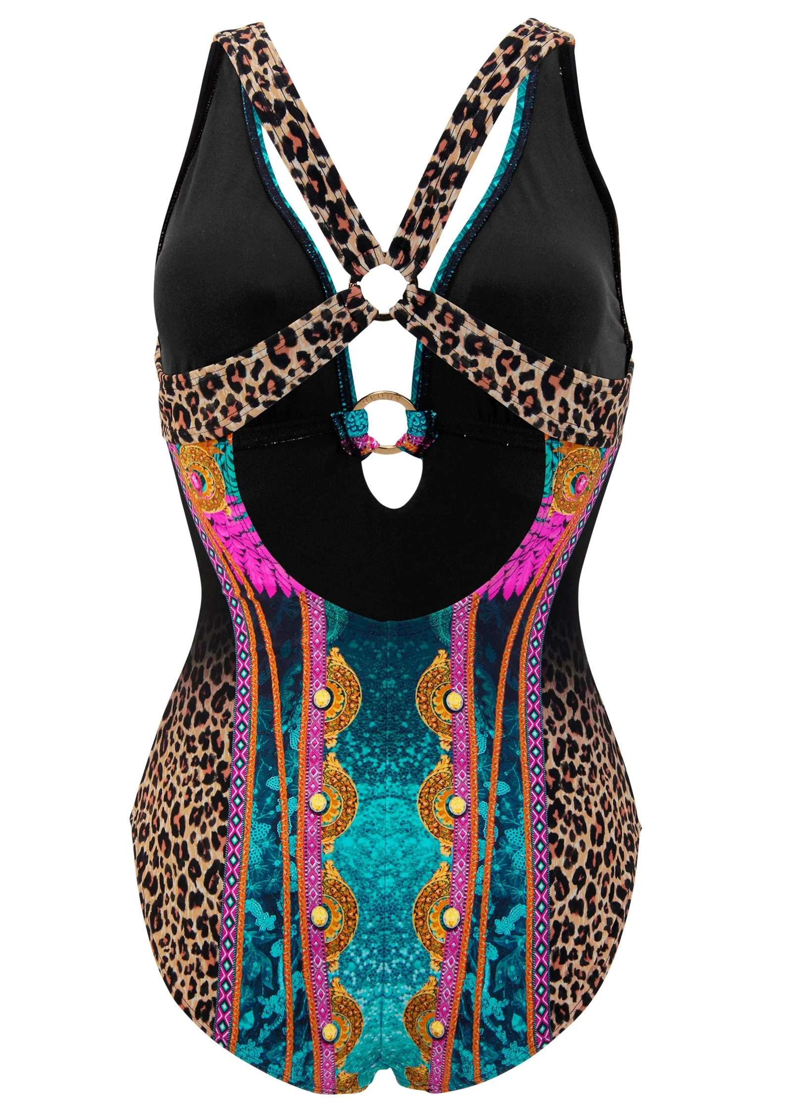 Criss Cross One Piece - Jungle Beauty sold by VENUS product image thumbnail 4