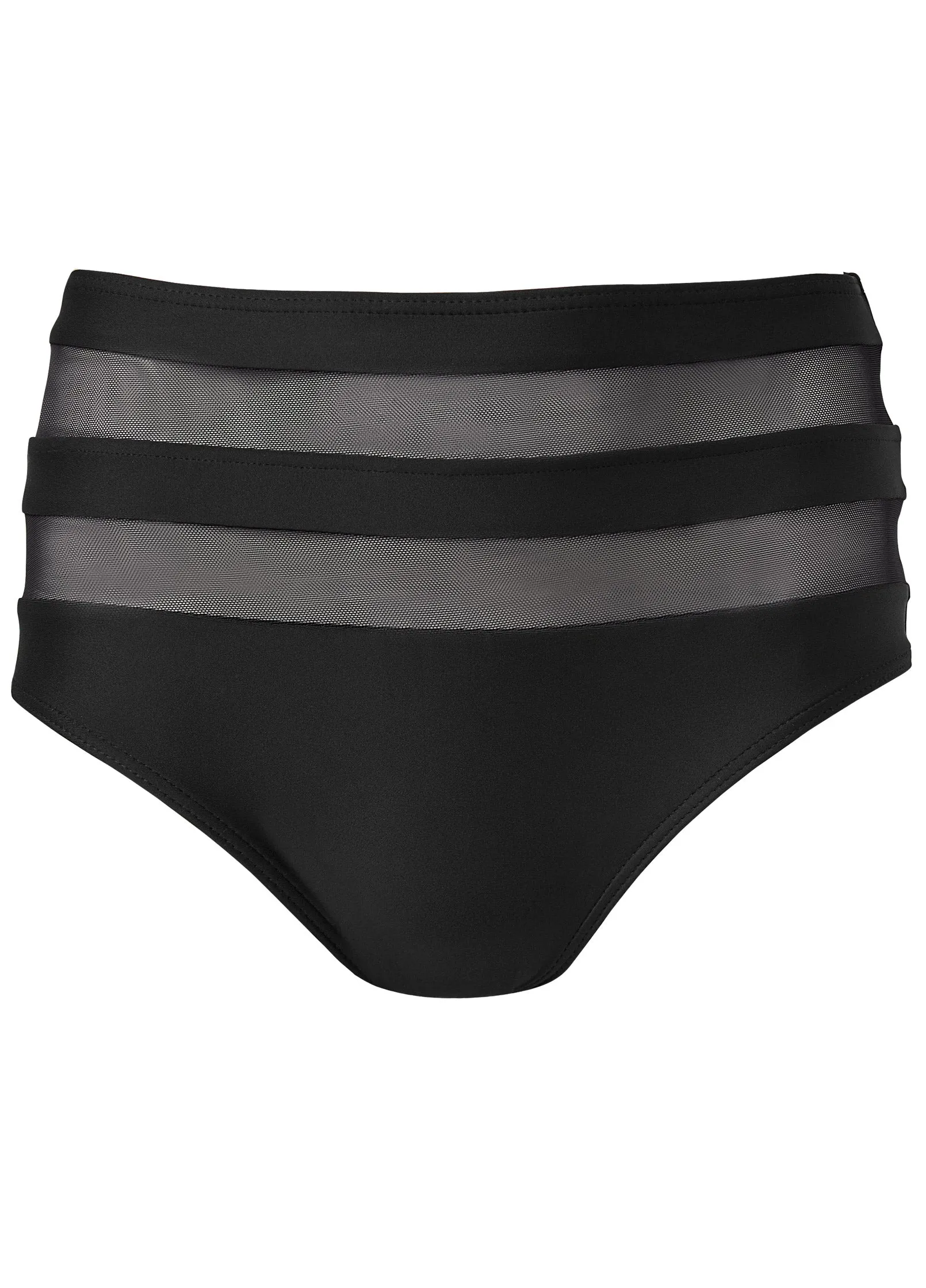 Mesh High-Waist Bottom - Black Beauty sold by VENUS product image thumbnail 5