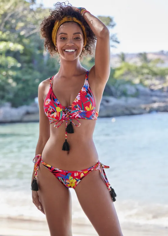 Tassel Tie Side Bottom  - Fantasy Island sold by VENUS