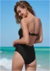 Bold Bandeau One-Piece - Black Beauty sold by VENUS