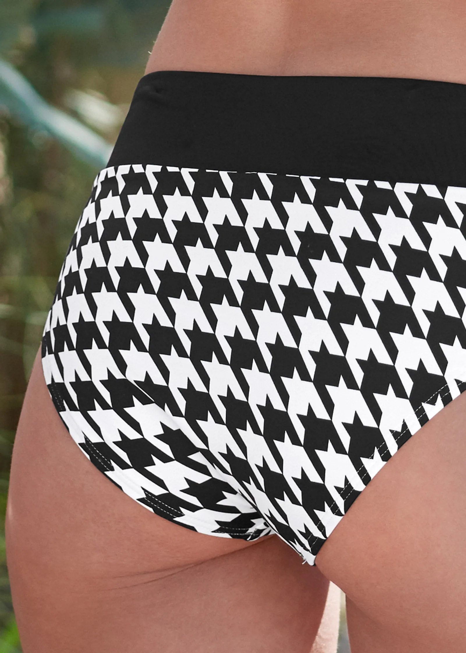 Gym To Swim Bottom - Houndstooth sold by VENUS product image thumbnail 4