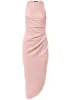 Ruched Bodycon Dress - Peach sold by VENUS