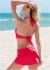 Aruba Swim Skirt - Red Hot sold by VENUS