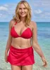 Aruba Swim Skirt - Red Hot sold by VENUS