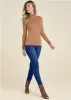 Back Cut-Out Casual Top - Camel sold by VENUS