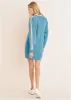 Sweatshirt Dress - Blue sold by VENUS