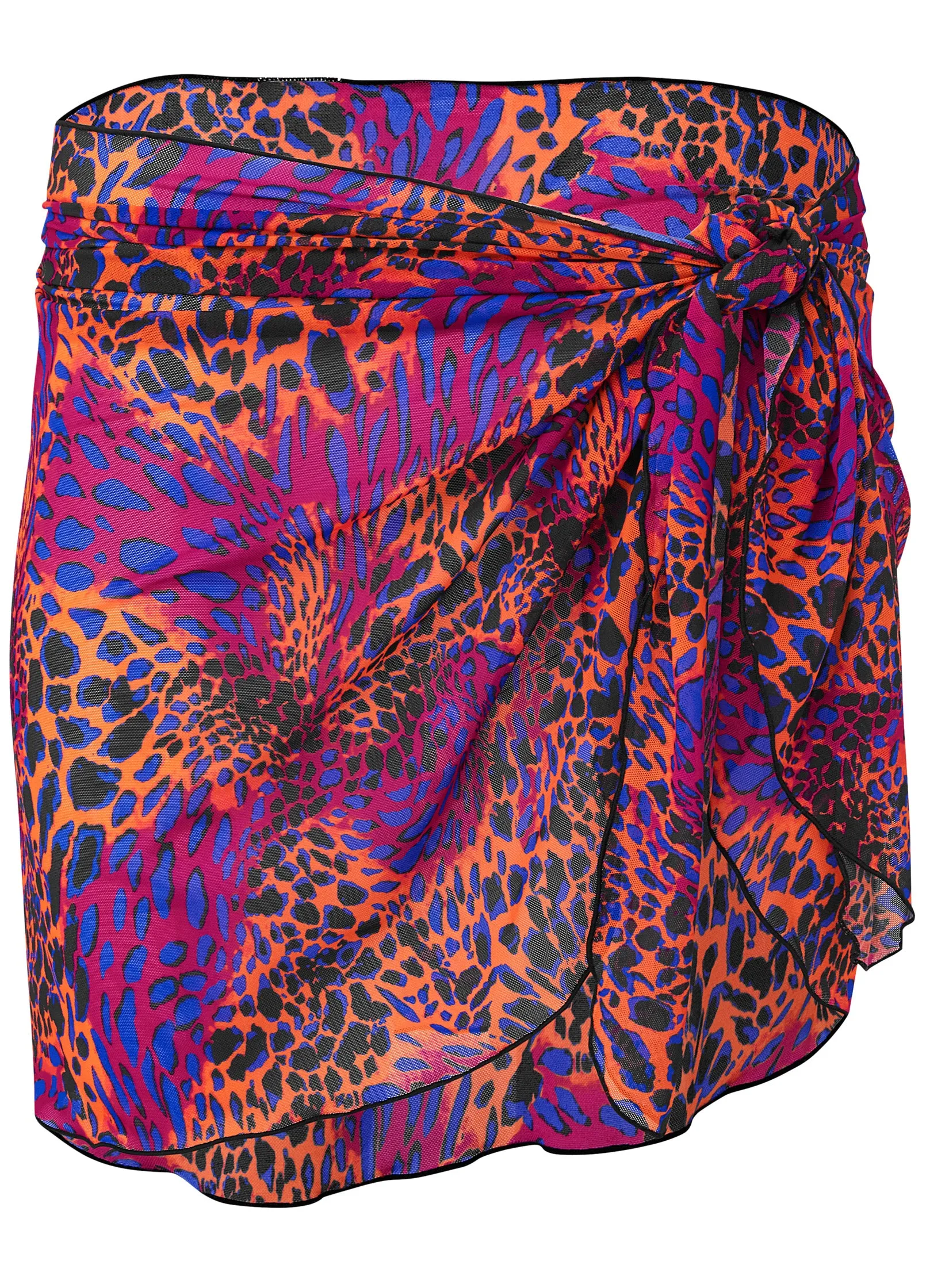 Mesh Wrap Skirt - Seaside Voyager sold by VENUS product image thumbnail 5