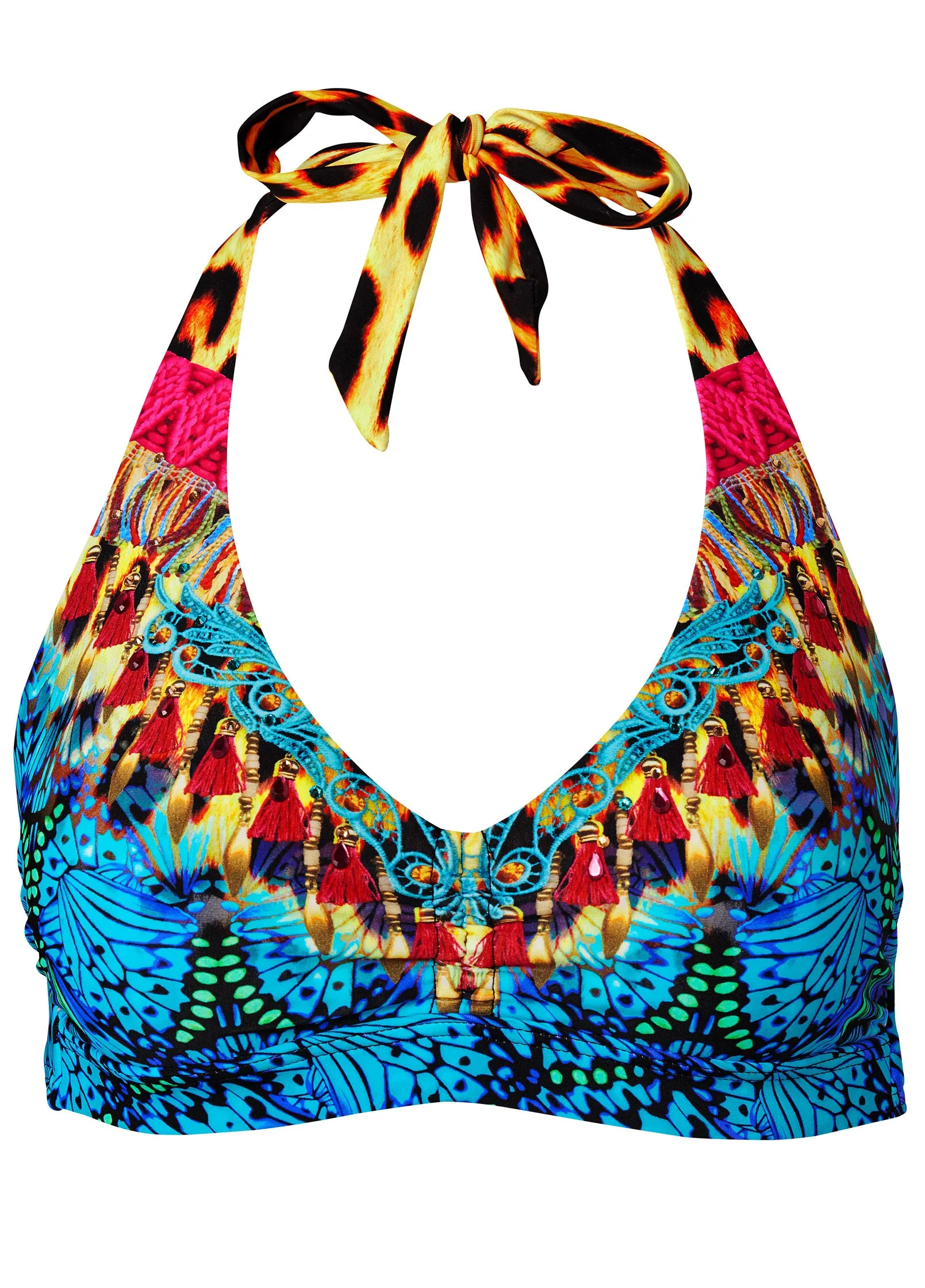 Heavenly Halter Top - Jungle Party sold by VENUS product image thumbnail 3