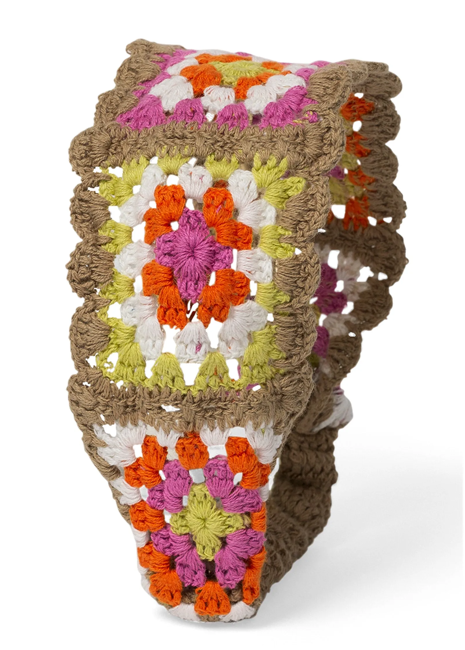 Knitted Headband - Tan Multi sold by VENUS