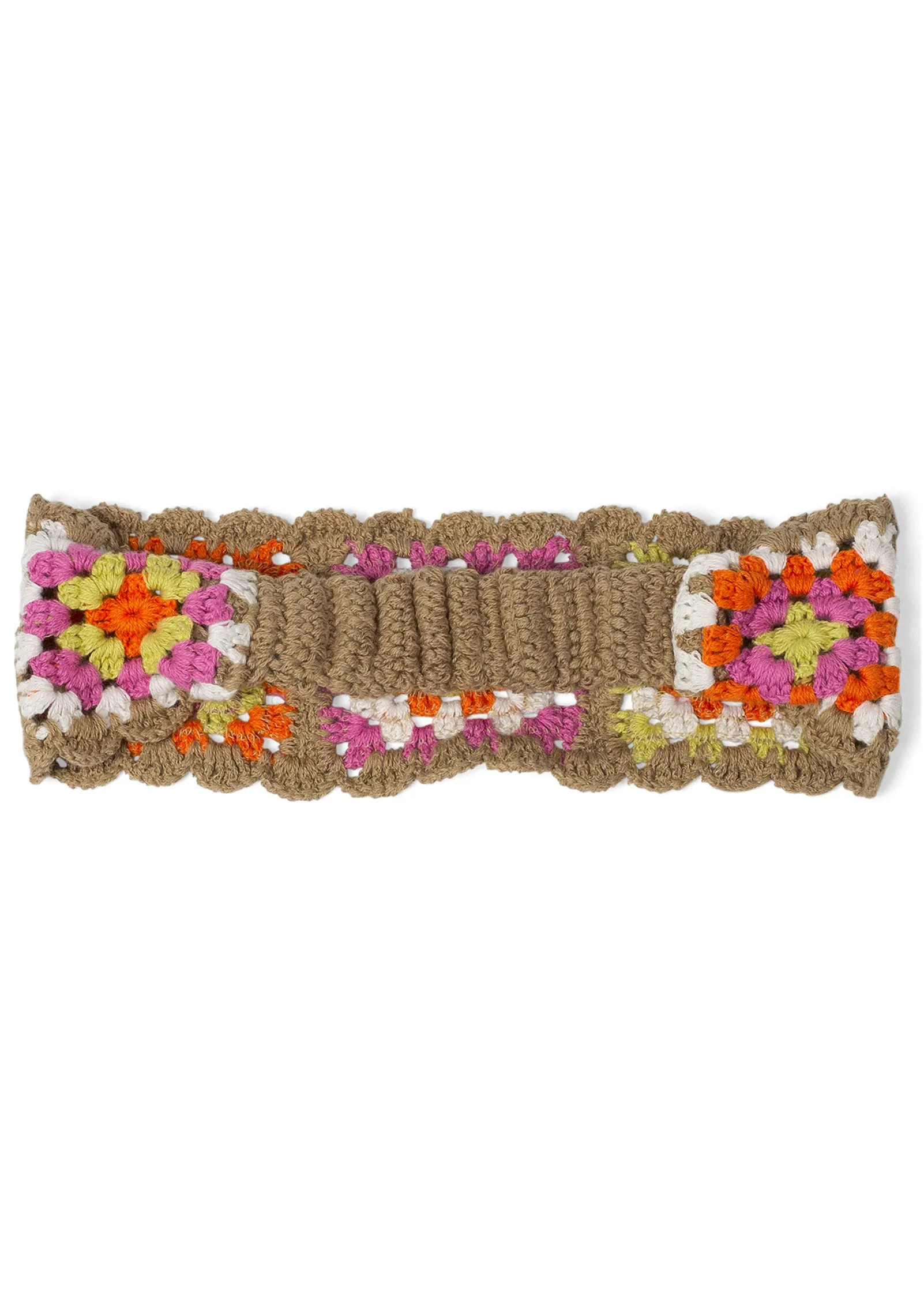 Knitted Headband - Tan Multi sold by VENUS product image thumbnail 2
