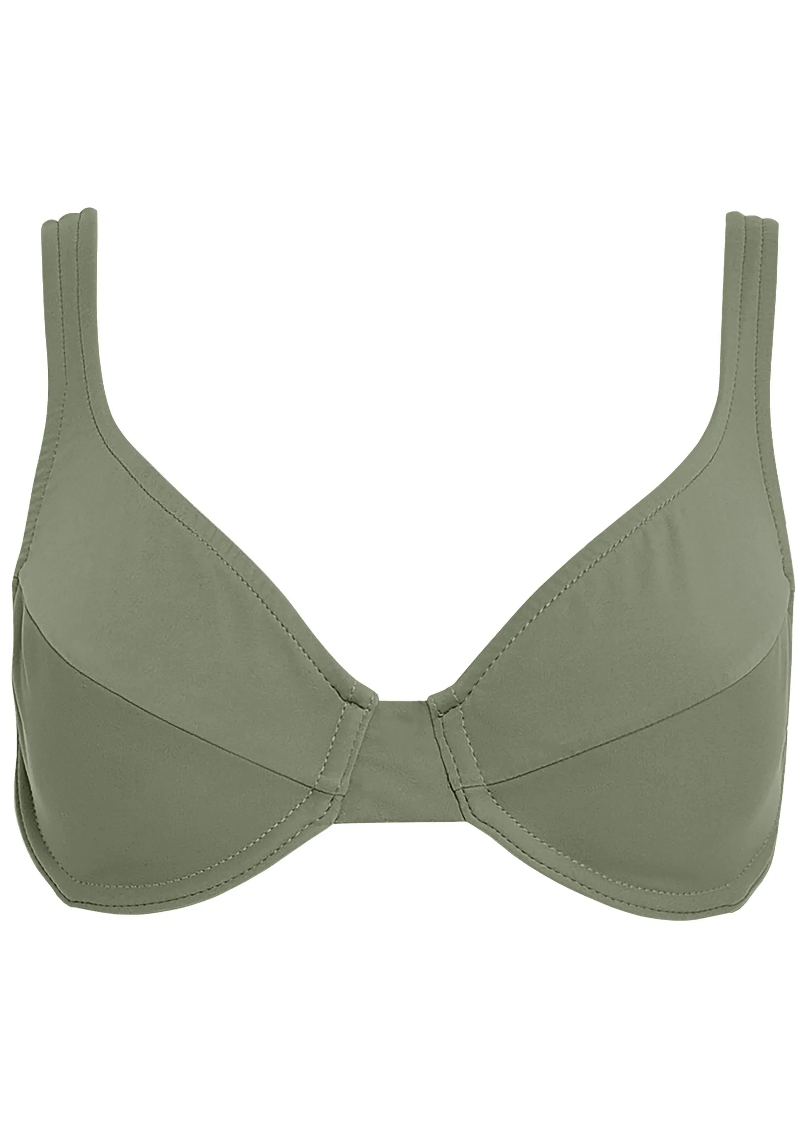 Full Coverage Bra Top - Army Green sold by VENUS product image thumbnail 5