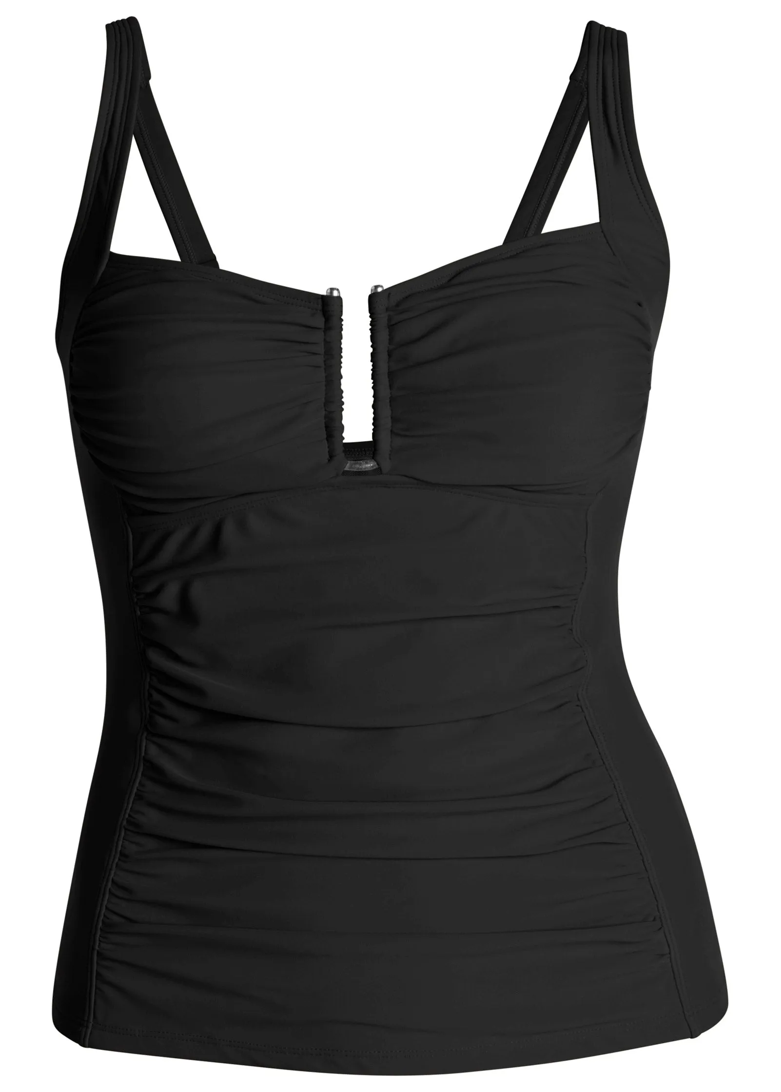 Slenderizing Tankini Top - Black Beauty sold by VENUS product image thumbnail 5