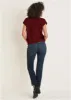 Short Sleeve Vest - Wine sold by VENUS