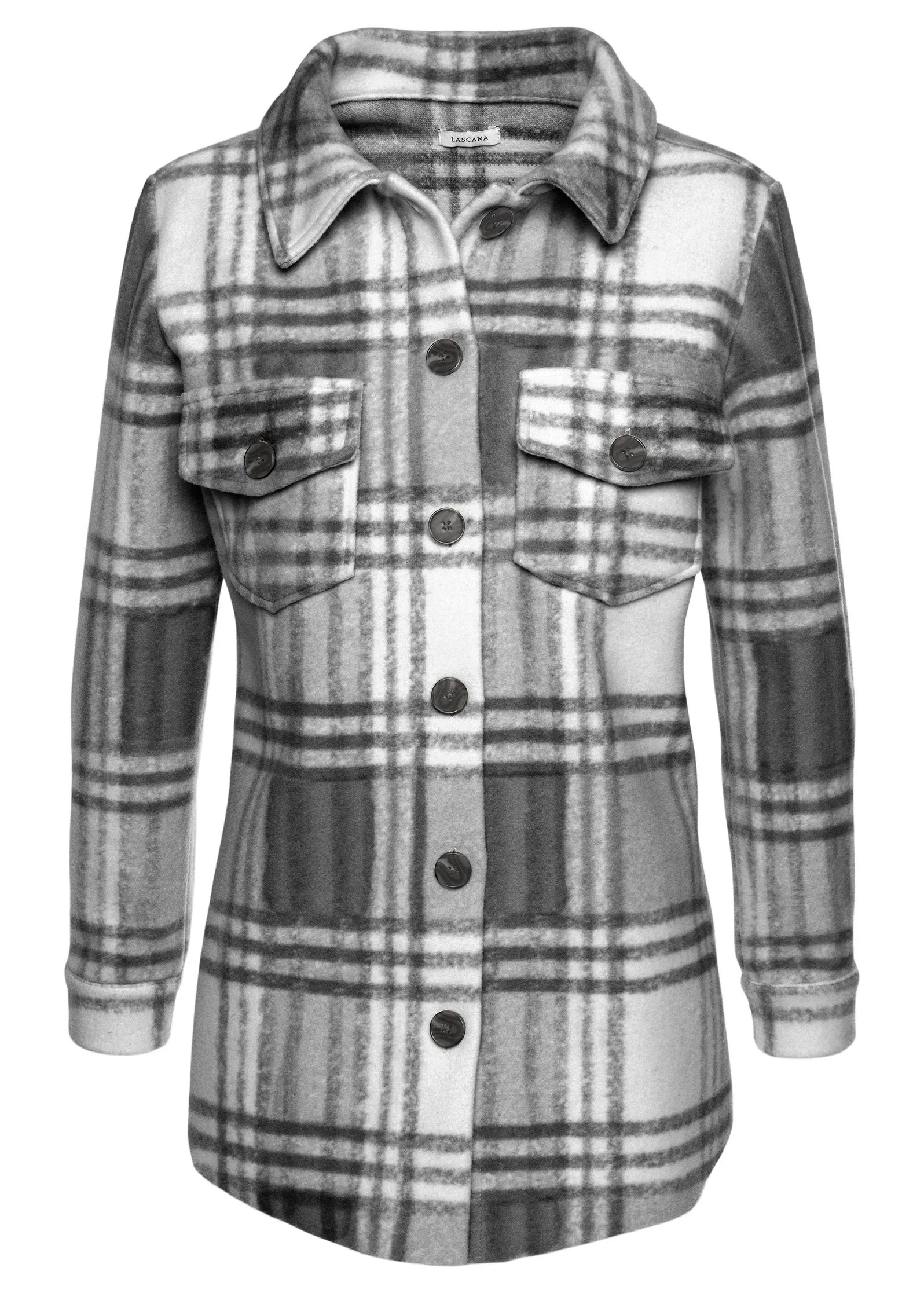 Plaid Jacket - Black & White sold by VENUS product image thumbnail 2
