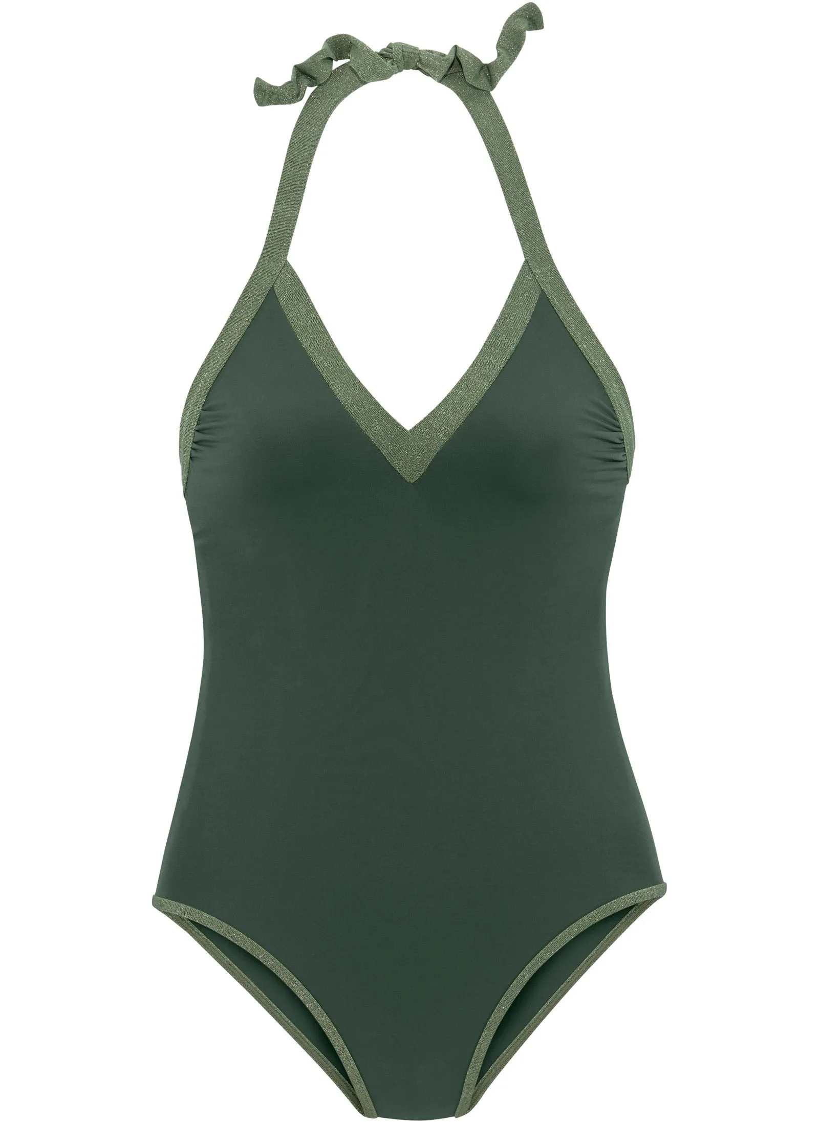 Halter One-Piece - Olive Green Multi sold by VENUS product image thumbnail 3