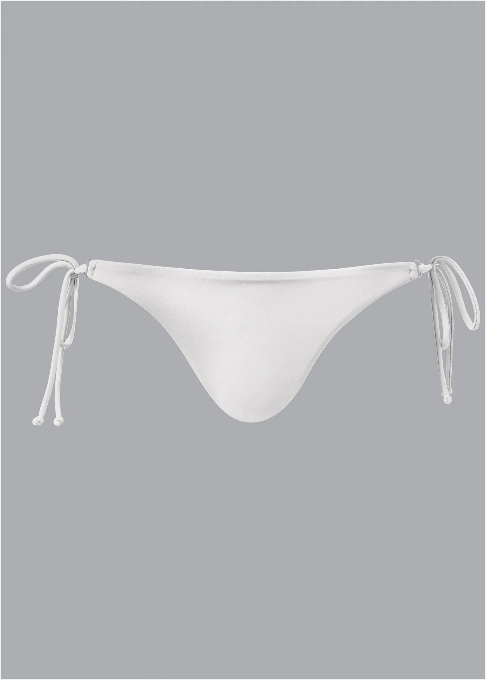 Cheeky Tie Side Bottom - Pearl White sold by VENUS product image thumbnail 5
