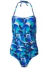 Bandeau Ring One-Piece - Blue Abalone sold by VENUS