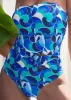 Bandeau Ring One-Piece - Blue Abalone sold by VENUS