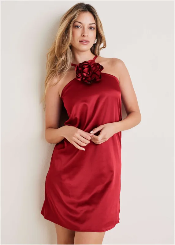 Rosette Halter Mini - Wine sold by VENUS