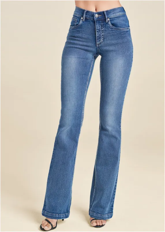 Halle Bootcut Jeans - Medium Wash sold by VENUS