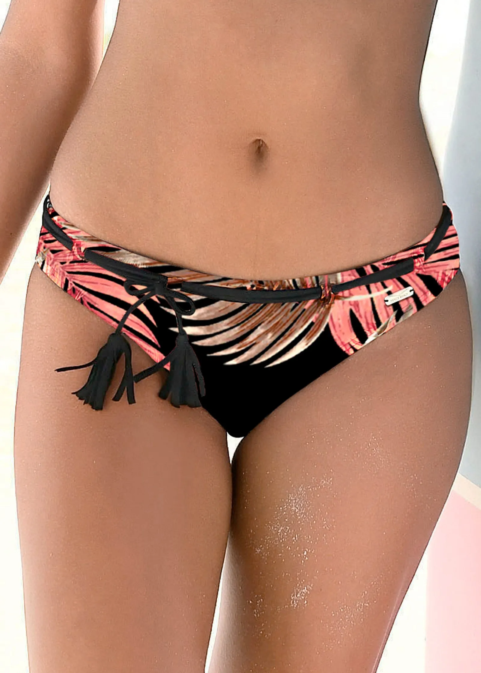 Belted Low-Rise Bottom - Mystic Palm sold by VENUS product image thumbnail 3