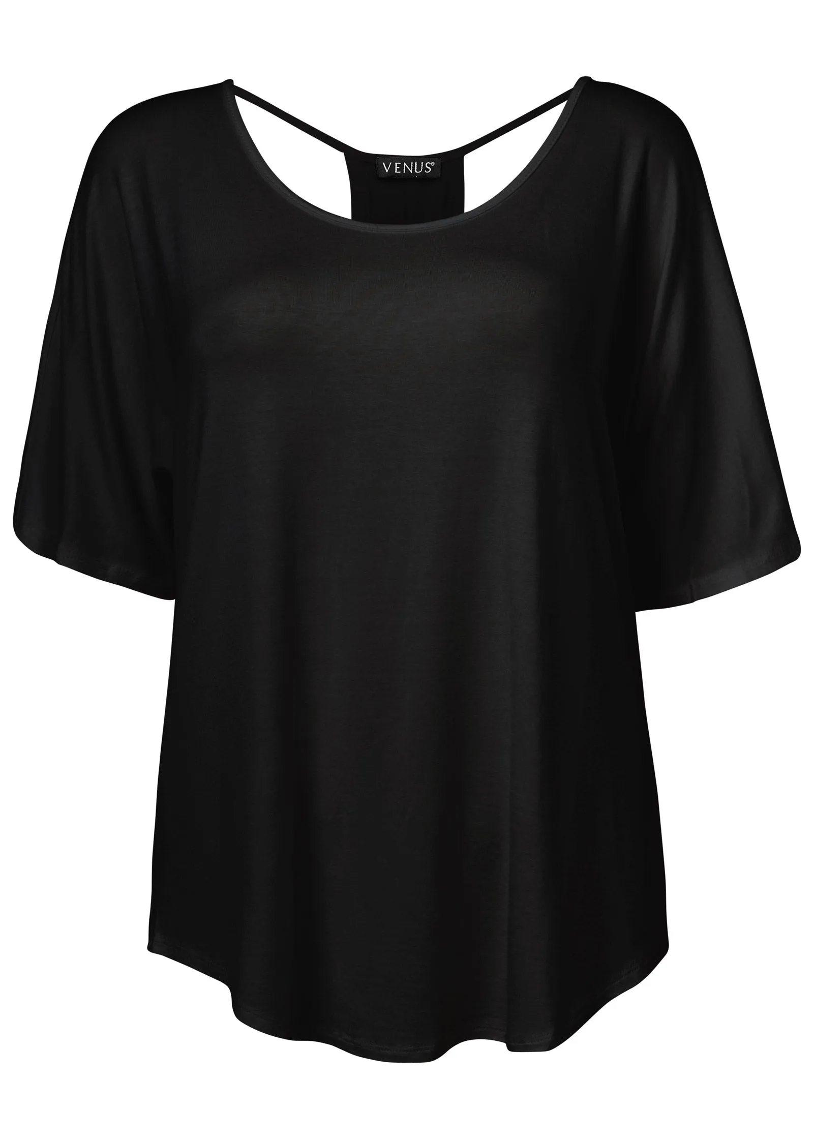 Racerback Basic Top - Black sold by VENUS product image thumbnail 5