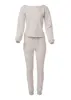 Knot-Back Top And Pants Set - Vanilla Heather sold by VENUS