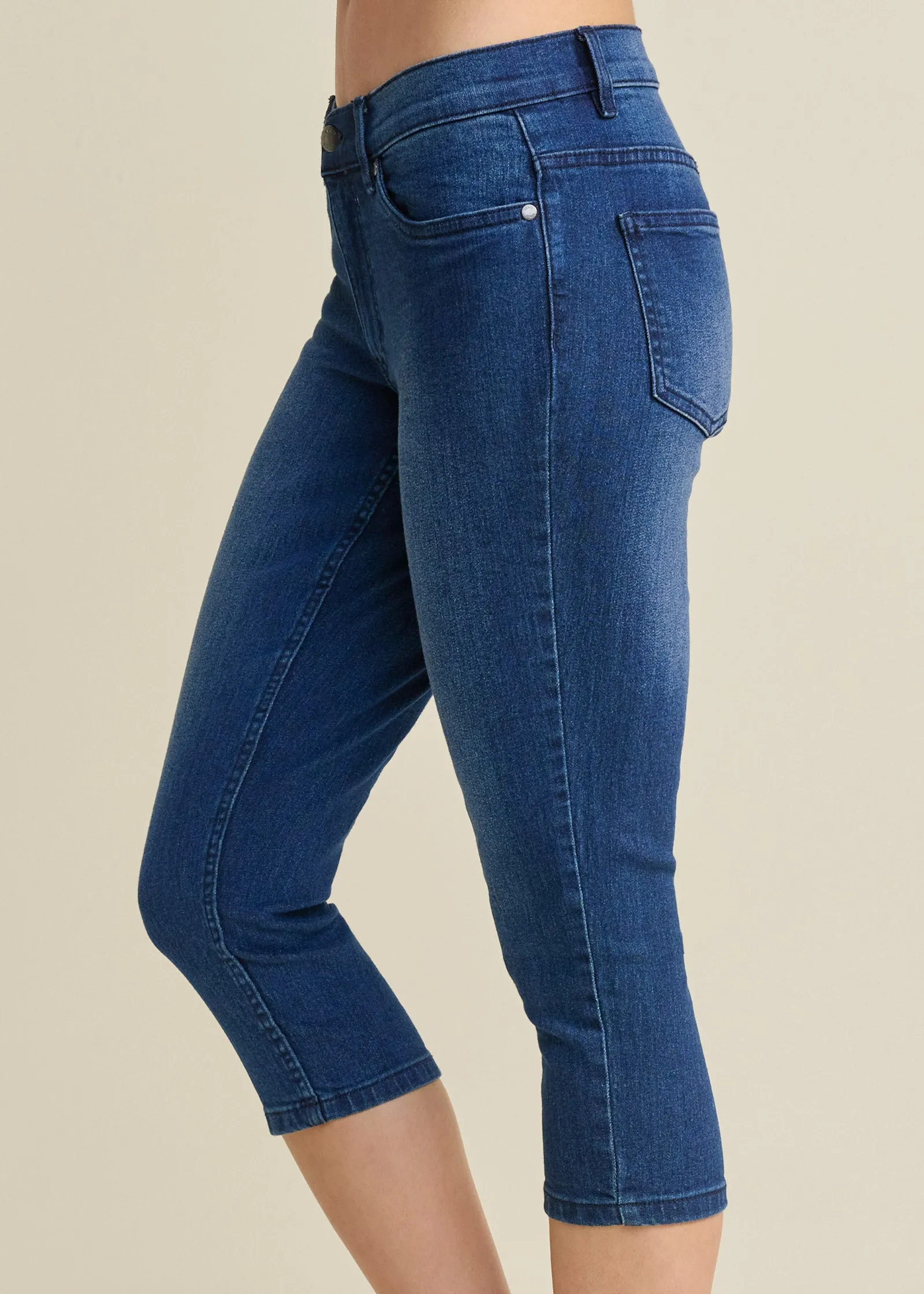 Cindy Capri Jeans - Dark Wash sold by VENUS product image thumbnail 5