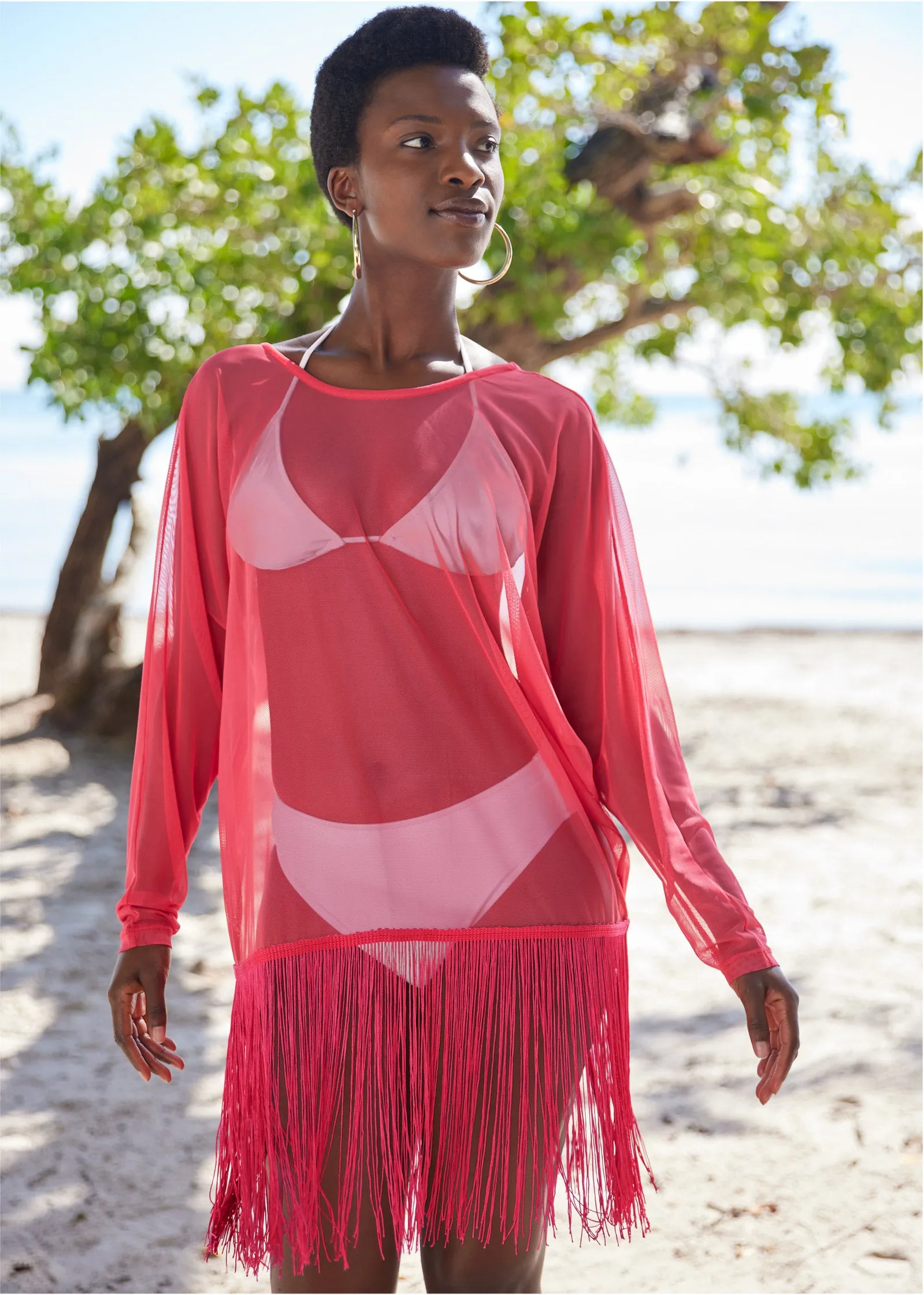 Jules Cover-Up - Sunset Pink sold by VENUS