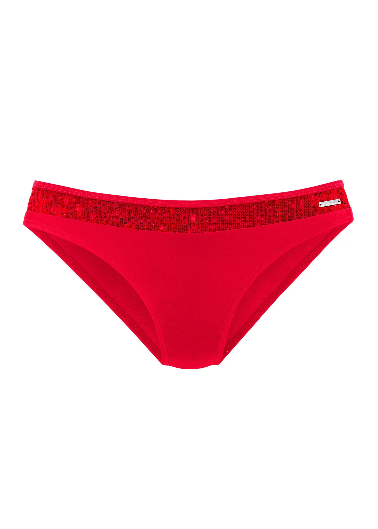 Sequin Bikini Bottom - Red sold by VENUS product image thumbnail 2