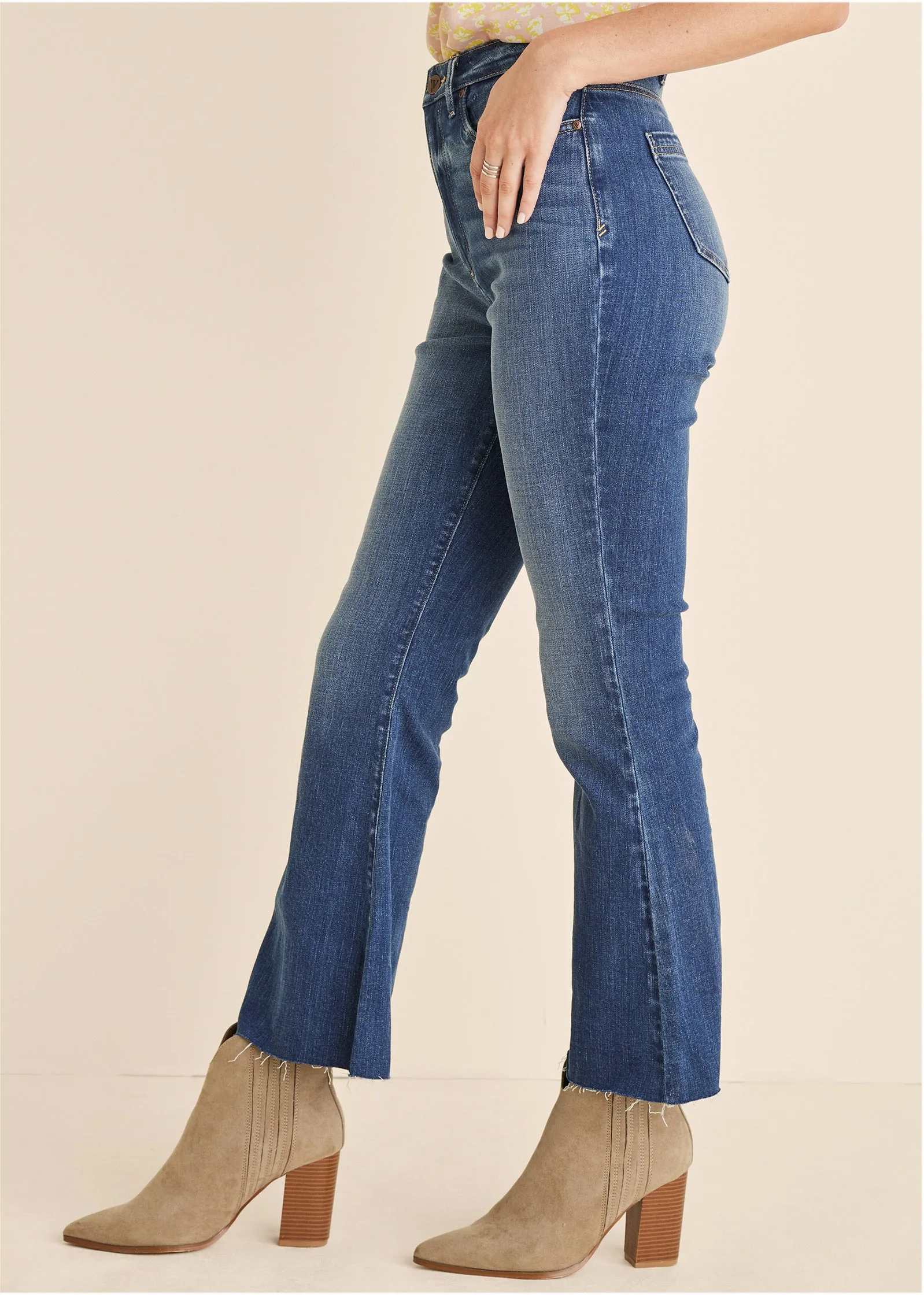 Brigitte Kick Flare Jeans - Medium Wash sold by VENUS product image thumbnail 3