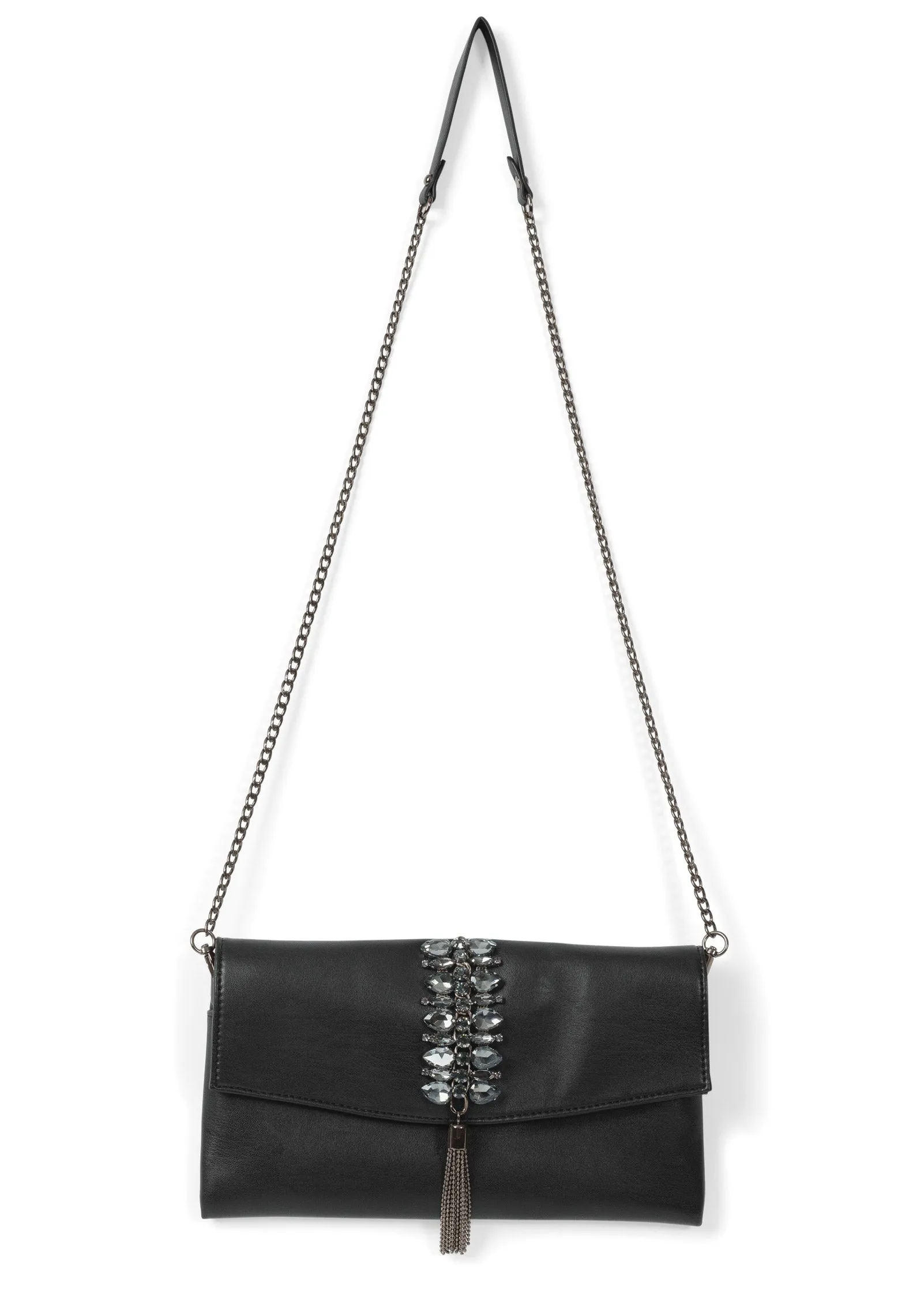 Embellished clutch - Black sold by VENUS product image thumbnail 4