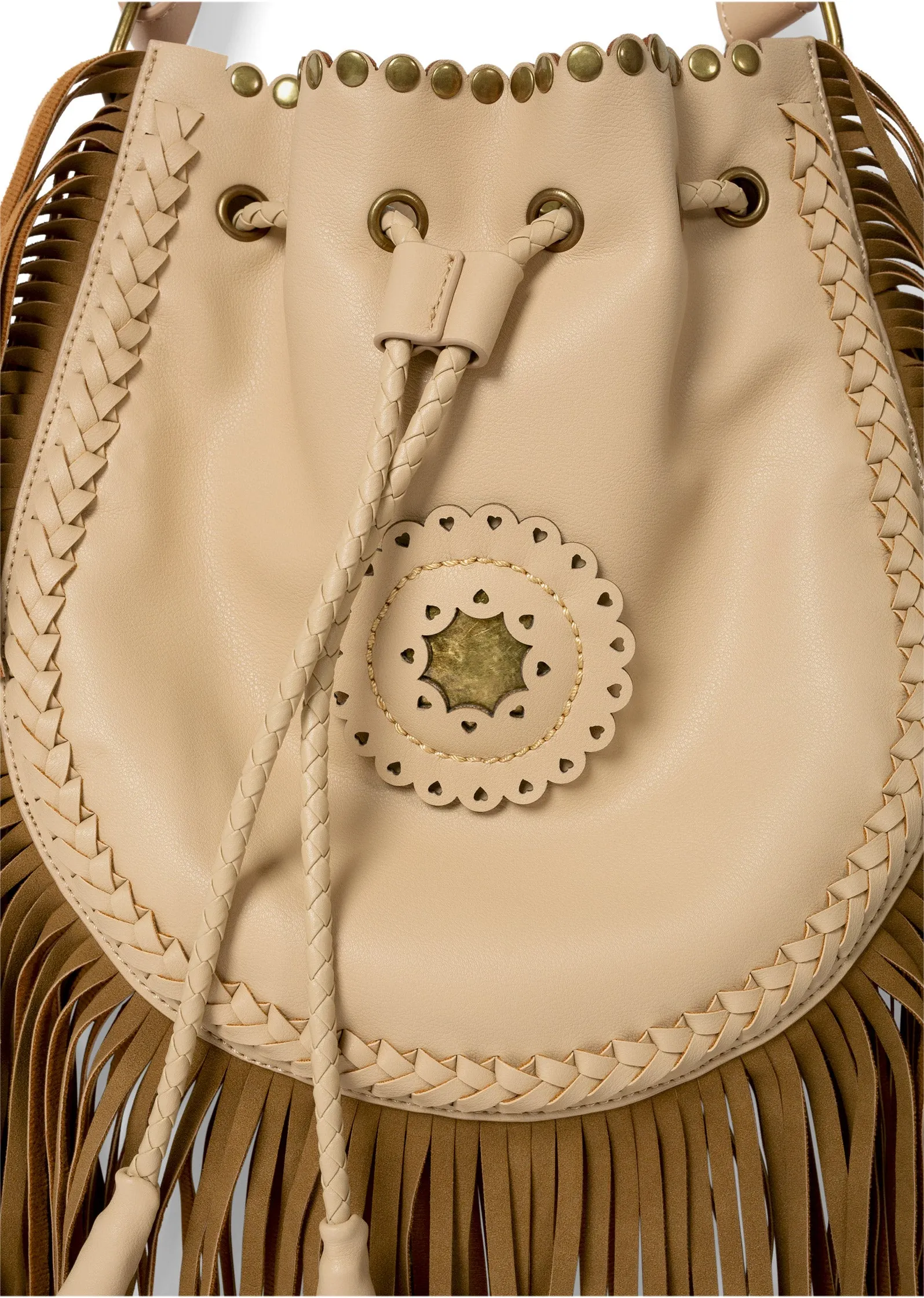 Fringe Crossbody Bag - Natural Multi sold by VENUS product image thumbnail 3