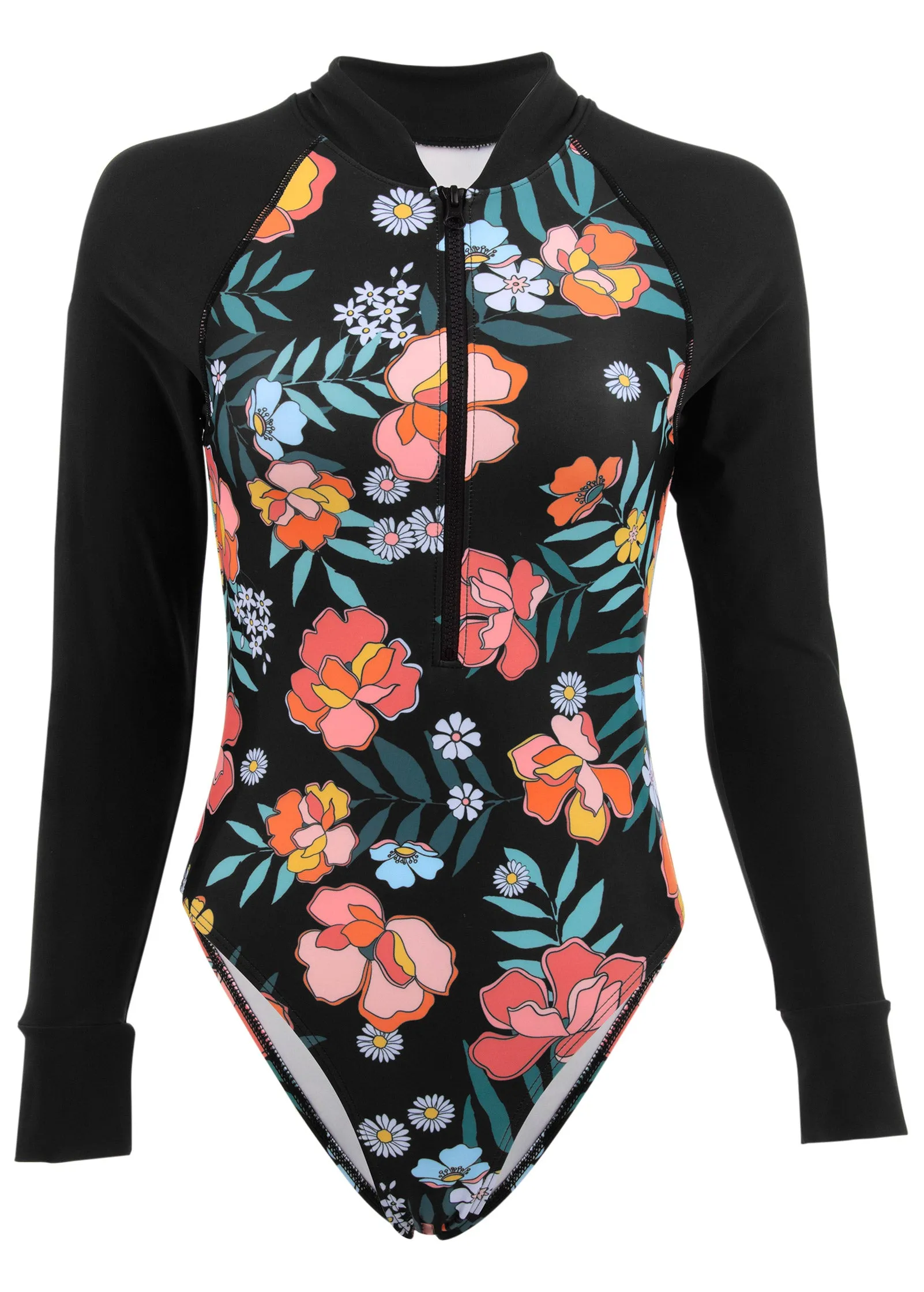 Long Sleeve One-Piece - Floral Delight sold by VENUS product image thumbnail 4