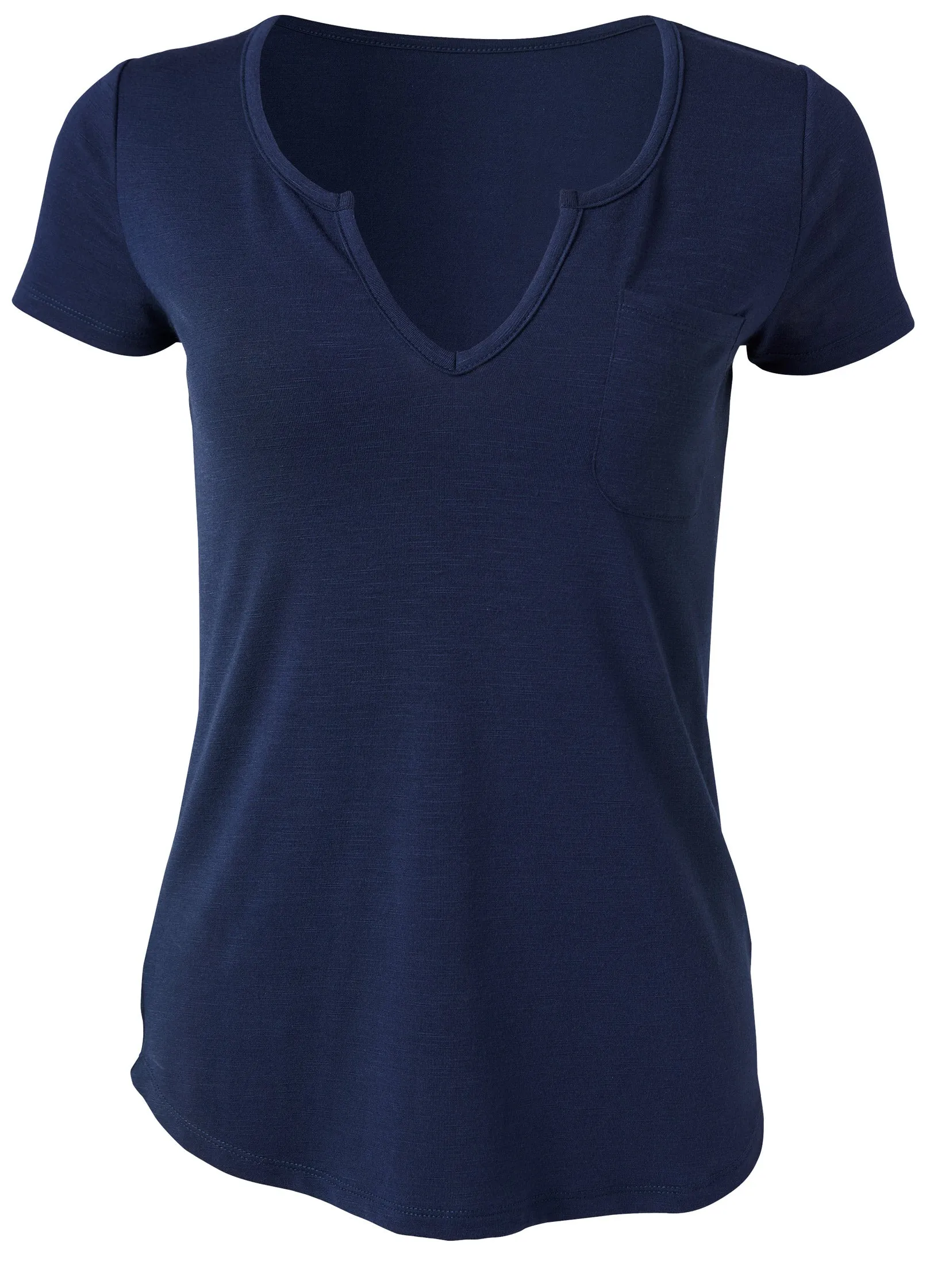 Casual Pocket Tee - Navy sold by VENUS product image thumbnail 5