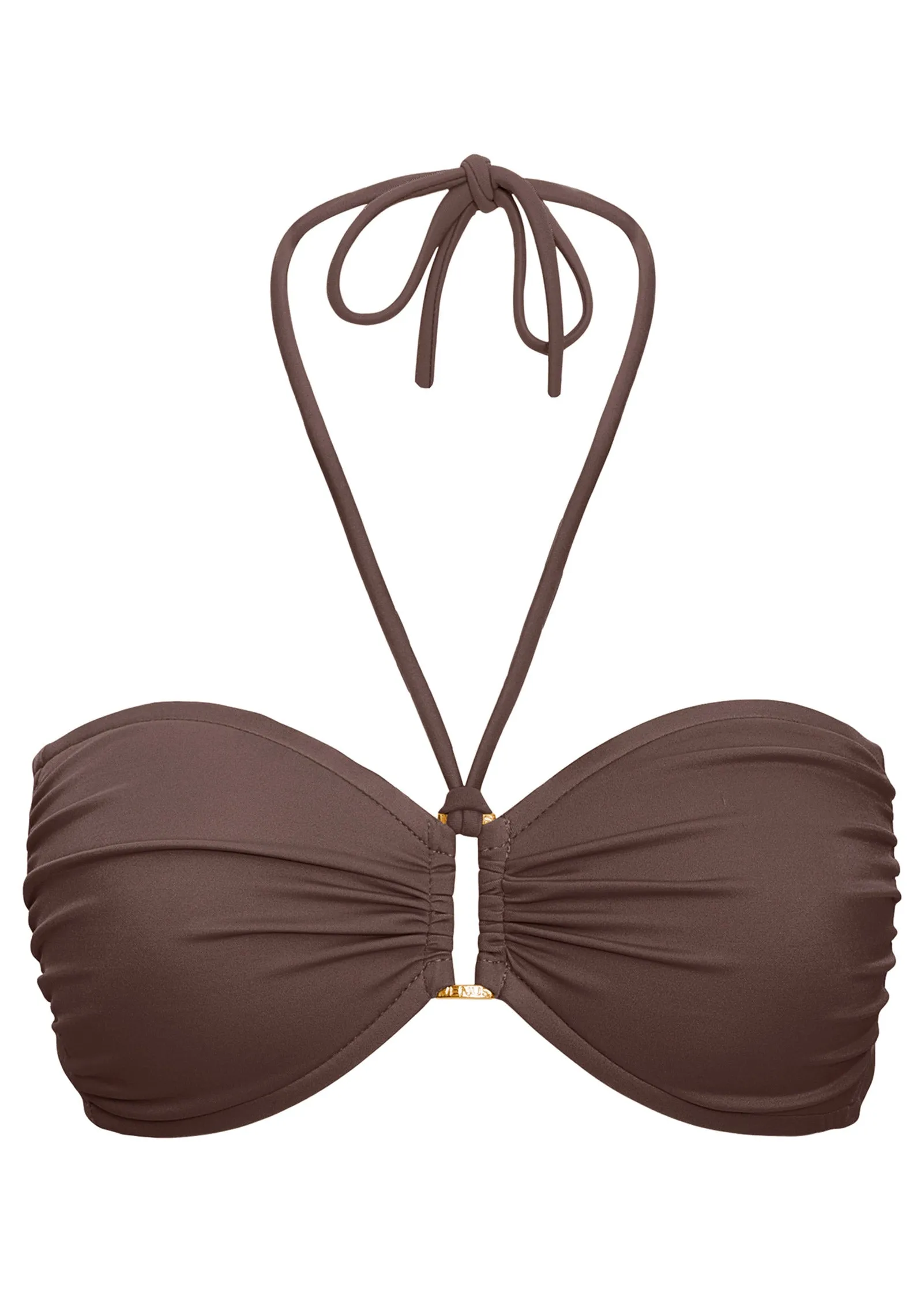 Shapely Ruched Bandeau - Dark Truffle sold by VENUS product image thumbnail 3